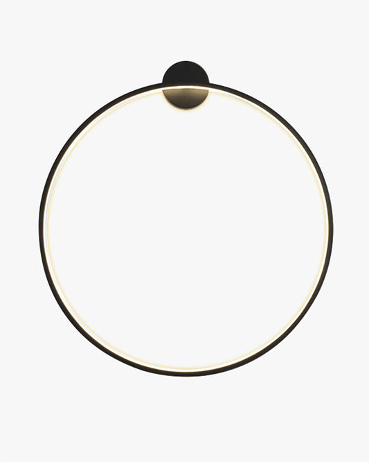 Applique Murale Grand Cercle Noir