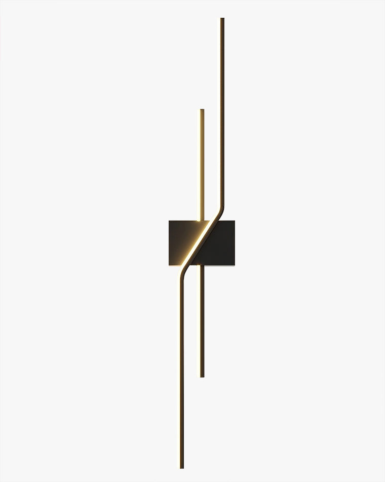 Applique Murale Sculpturale Grille Strip
