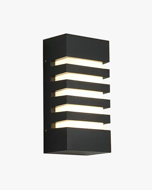 Applique Murale d'Extérieur Grille - Éclairage Moderne