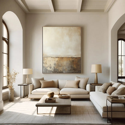 Art Mural Abstrait Wabi Sabi - Ax1521