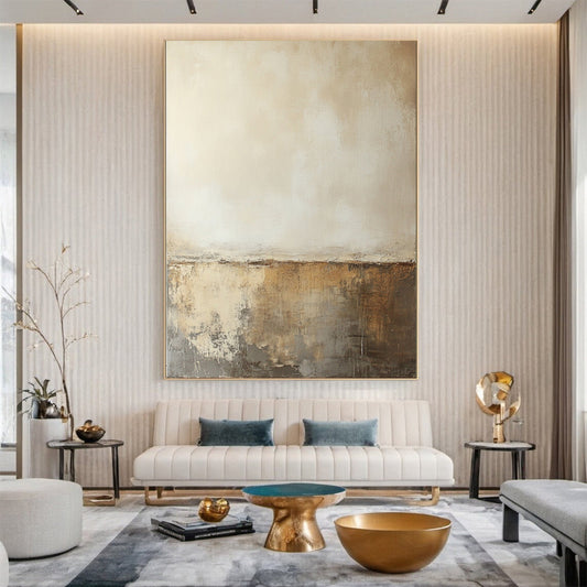 Art Mural Abstrait Wabi Sabi - Solara 0