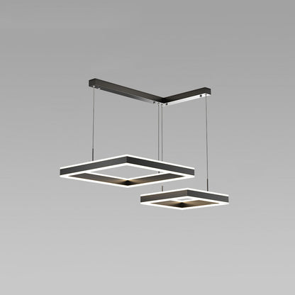 Square Cascade Chandelier