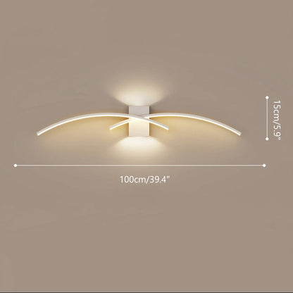 Elegant Wave Wall Light – Modern Design