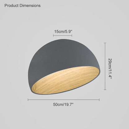 Dome Asymmetrical Recessed Ceiling Light