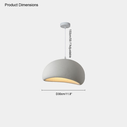 Wabi-Sabi ZenStone Pendant Light