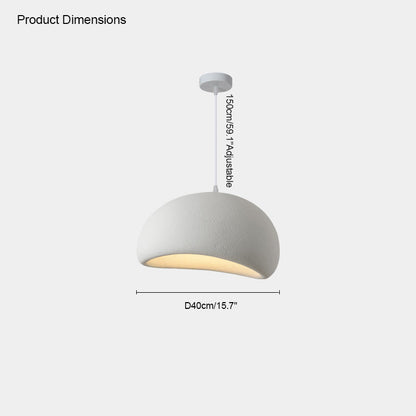 Wabi-Sabi ZenStone Pendant Light