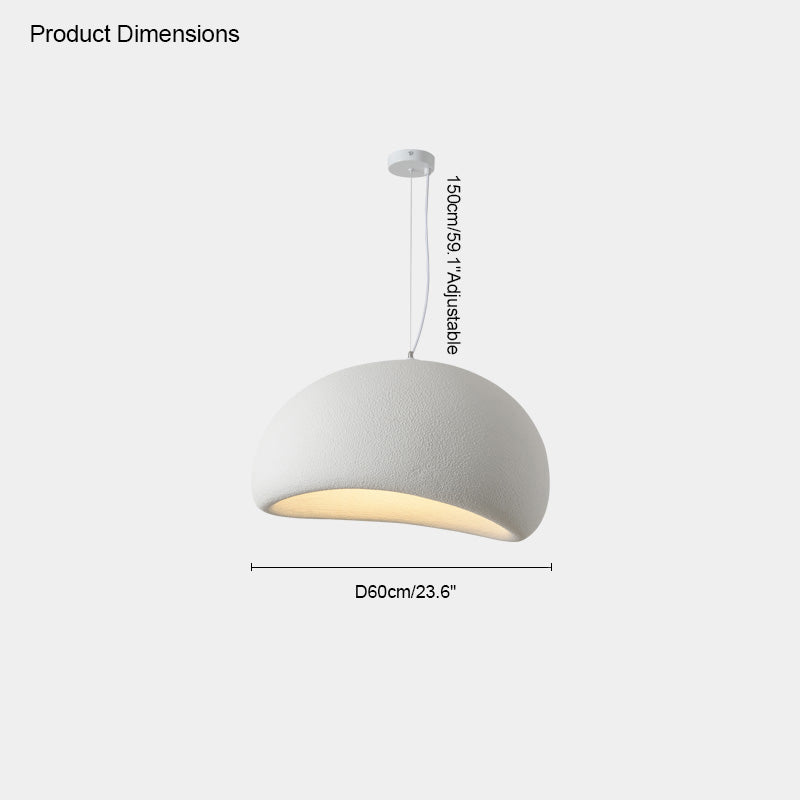 Wabi-Sabi ZenStone Pendant Light