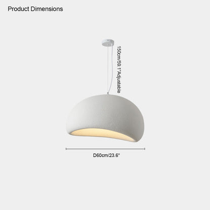 Wabi-Sabi ZenStone Pendant Light