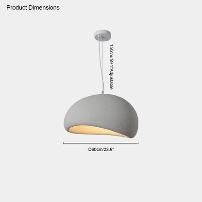 Wabi-Sabi ZenStone Pendant Light