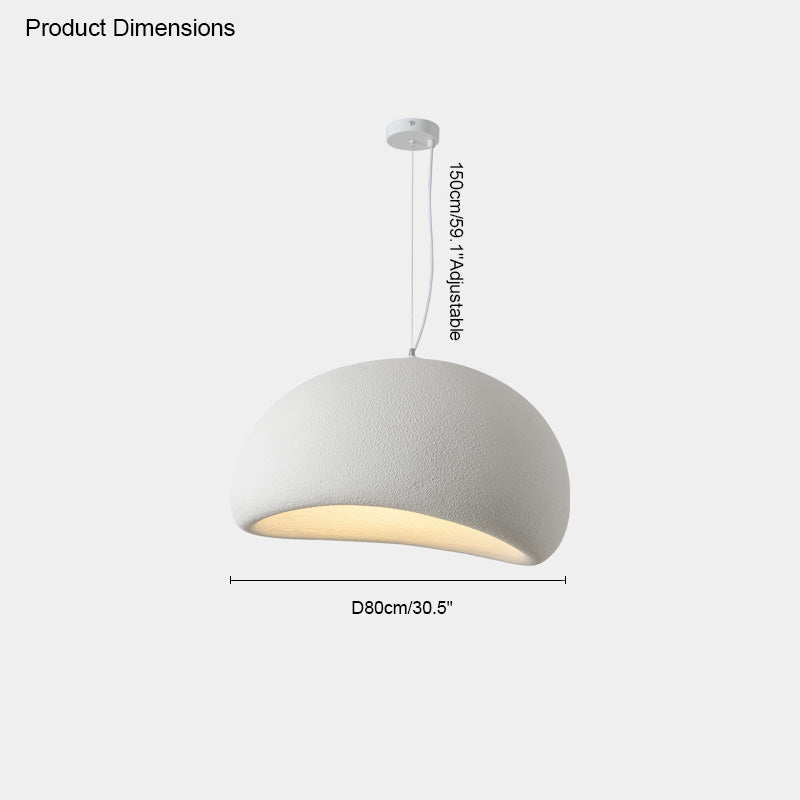 Wabi-Sabi ZenStone Pendant Light