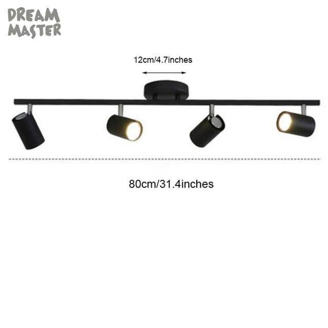 Barre de Spots LED Ajustables
