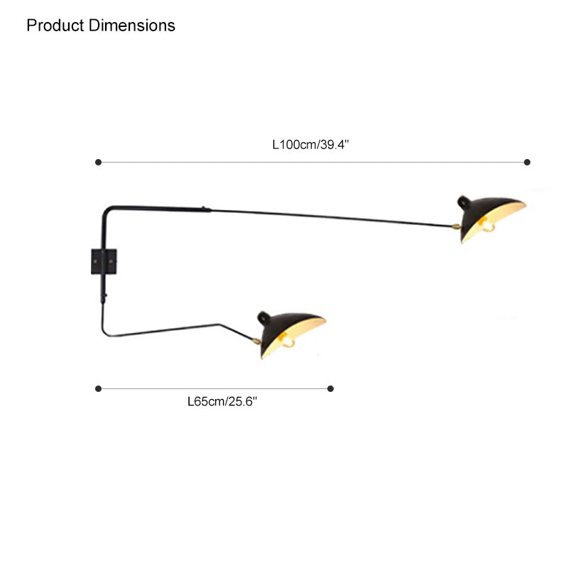Semi-Flush Mount Ceiling Light - Arms