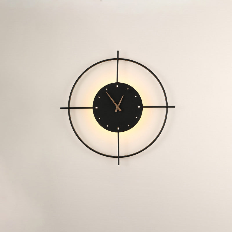 Horloge Murale Lumineuse avec LED