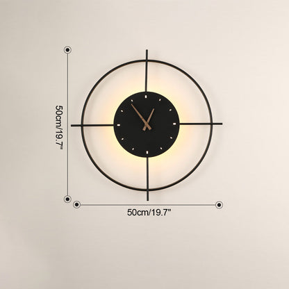 LED Lighted Wall Clock