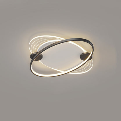 Flat Profile Geometric Recessed Ceiling Light