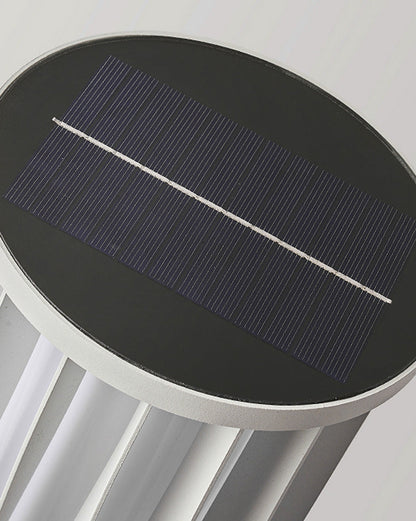 Borne Lumineuse Solaire Décorative Noire – Éclairage Écologique et Élégant