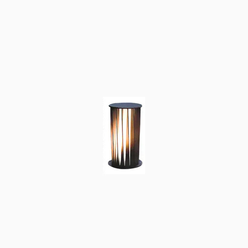 Borne Lumineuse Solaire Décorative Noire – Éclairage Écologique et Élégant