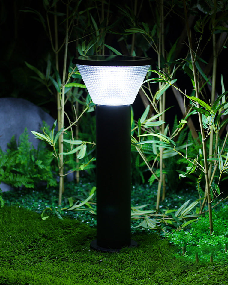 Borne Lumineuse Solaire - Éclairage Moderne pour Jardin