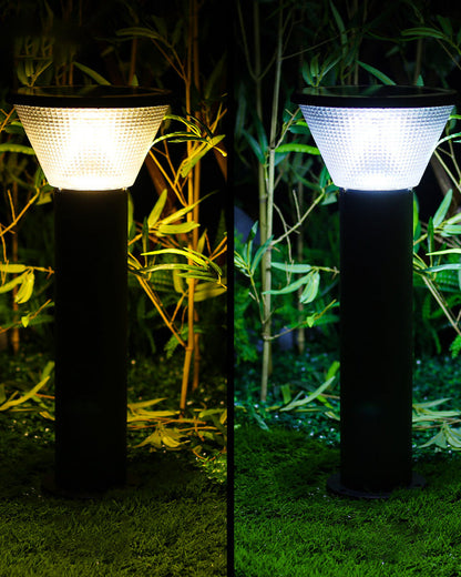 Borne Lumineuse Solaire - Éclairage Moderne pour Jardin