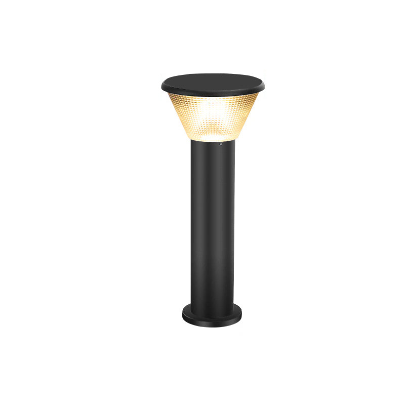 Borne Lumineuse Solaire - Éclairage Moderne pour Jardin