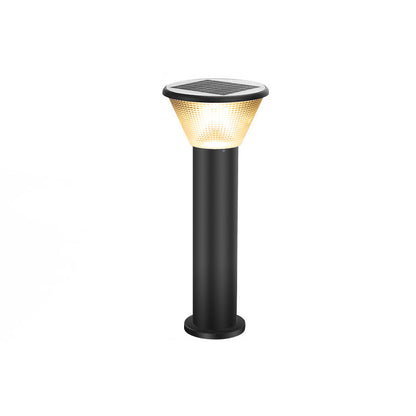 Borne Lumineuse Solaire - Éclairage Moderne pour Jardin