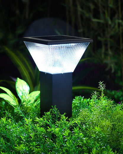 Borne Lumineuse Solaire - Éclairage Moderne pour Jardin