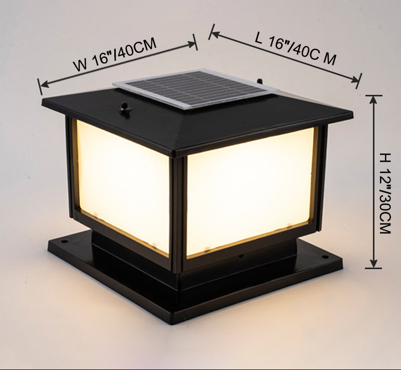 Borne Solaire Astra – Éclairage Extérieur LED