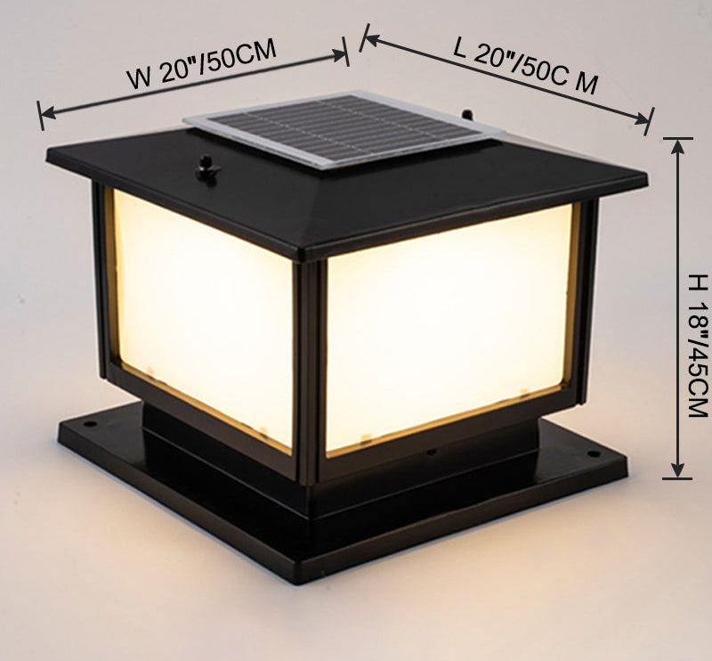 Borne Solaire Astra – Éclairage Extérieur LED