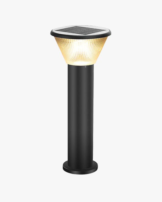Borne Lumineuse Solaire - Éclairage Moderne pour Jardin