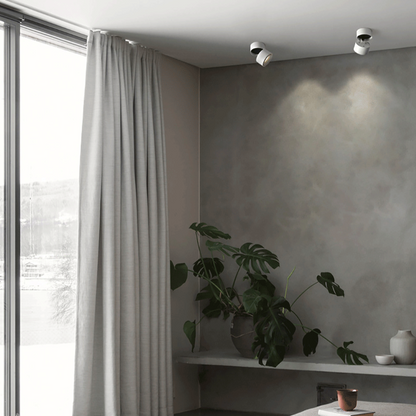 Plafonnier LED Design Éclat Rond - Élégance Moderne et Éco-Responsable-4