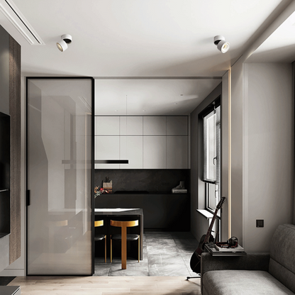 Plafonnier LED Design Éclat Rond - Élégance Moderne et Éco-Responsable-2