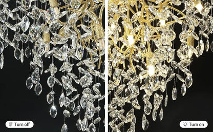 Chandelier Lustre en Cristal LUCY