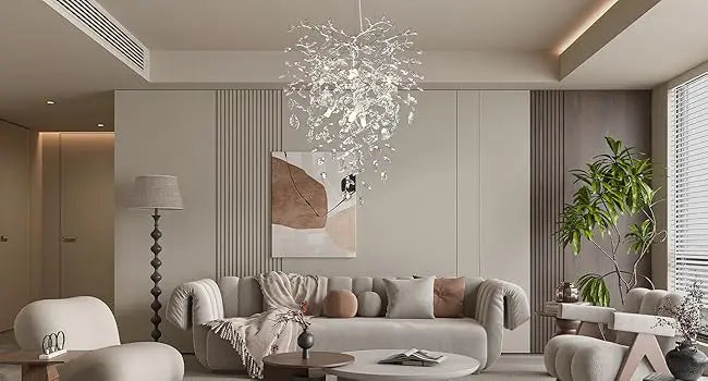 Chandelier Lustre en Cristal LUCY