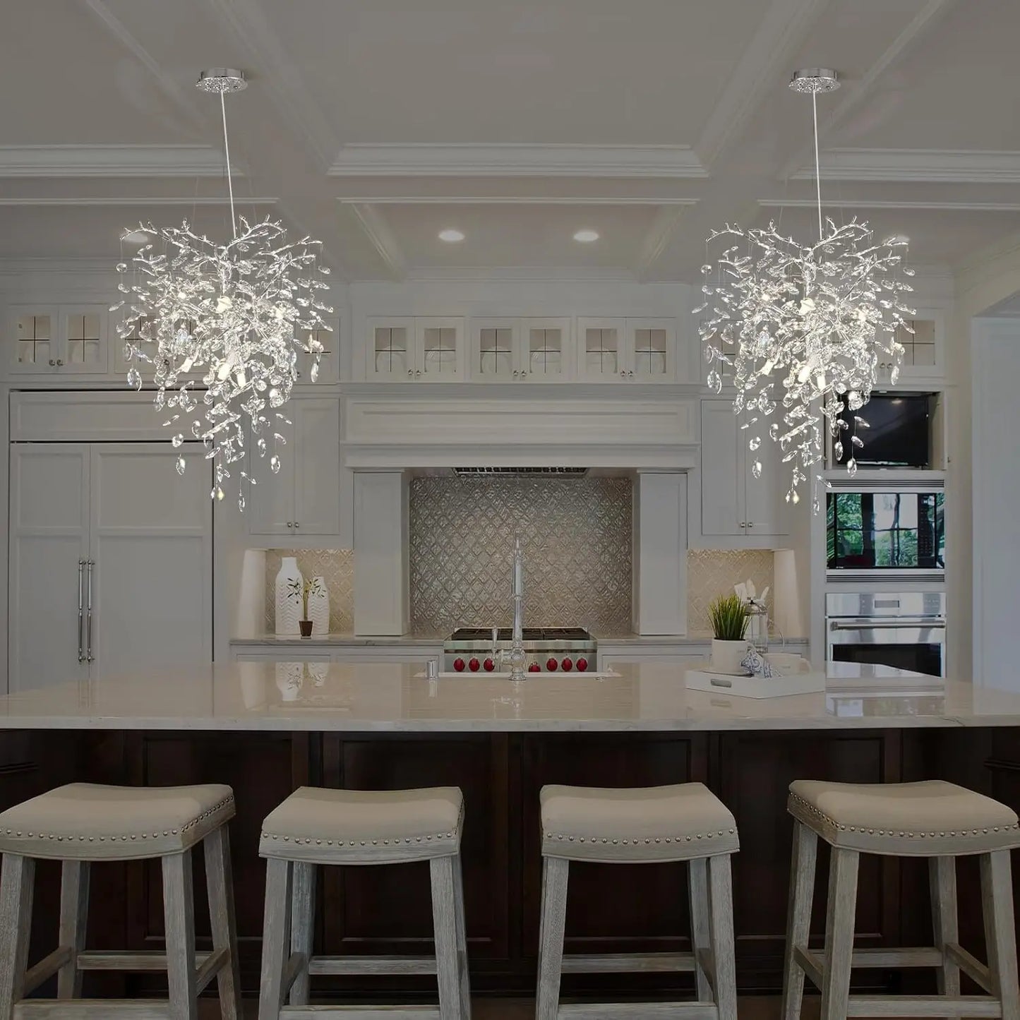 Chandelier Lustre en Cristal LUCY