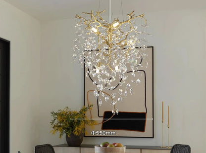 Chandelier Lustre en Cristal LUCY