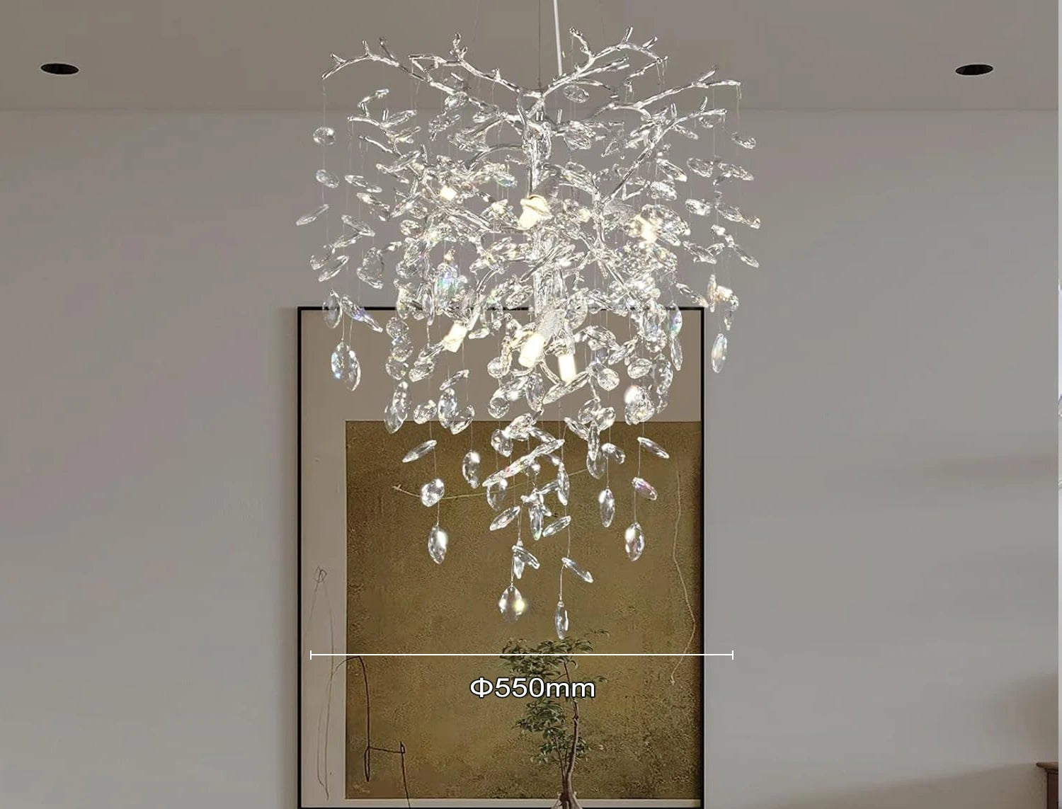 Chandelier Lustre en Cristal LUCY