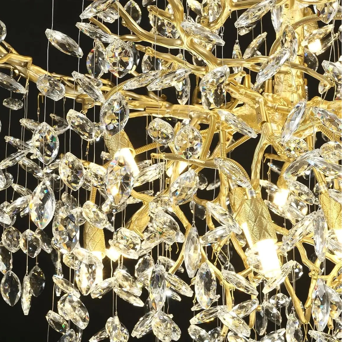 Chandelier Lustre en Cristal LUCY