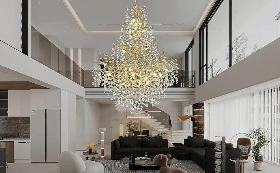 Chandelier Lustre en Cristal LUCY