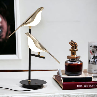 Lampe de Table LED - Orlan Chic Doré-5