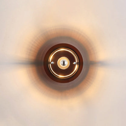 Round Colorful Accent Wall Sconce