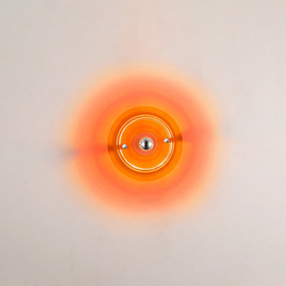 Round Colorful Accent Wall Sconce
