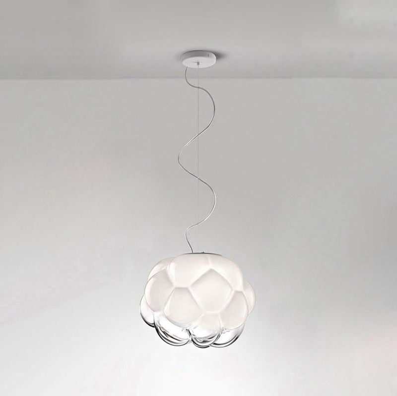 Plafonnier Nuage en Verre Soufflé
