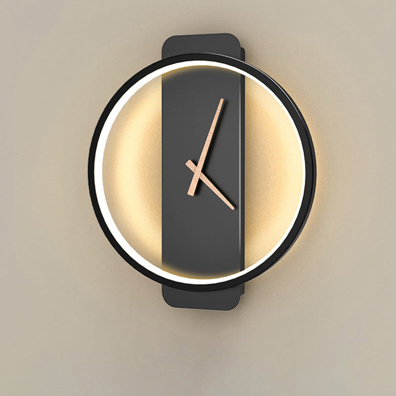 Wall Clock with LED Light
