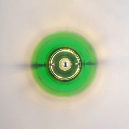 Round Colorful Accent Wall Sconce