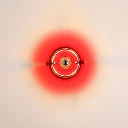 Round Colorful Accent Wall Sconce