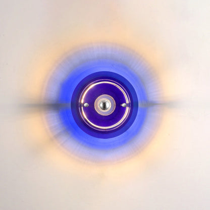 Round Colorful Accent Wall Sconce