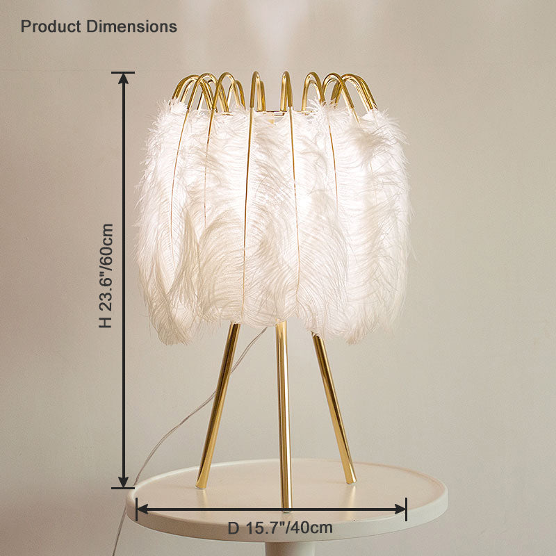 Table Lamp - Tripod Feather