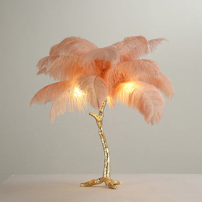 Table Lamp - Palma Plume