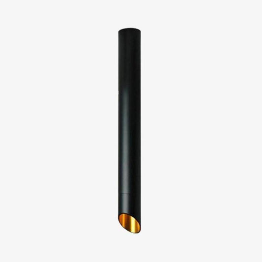 Tube LED Design Géométrique - Aluminium Élégant-1