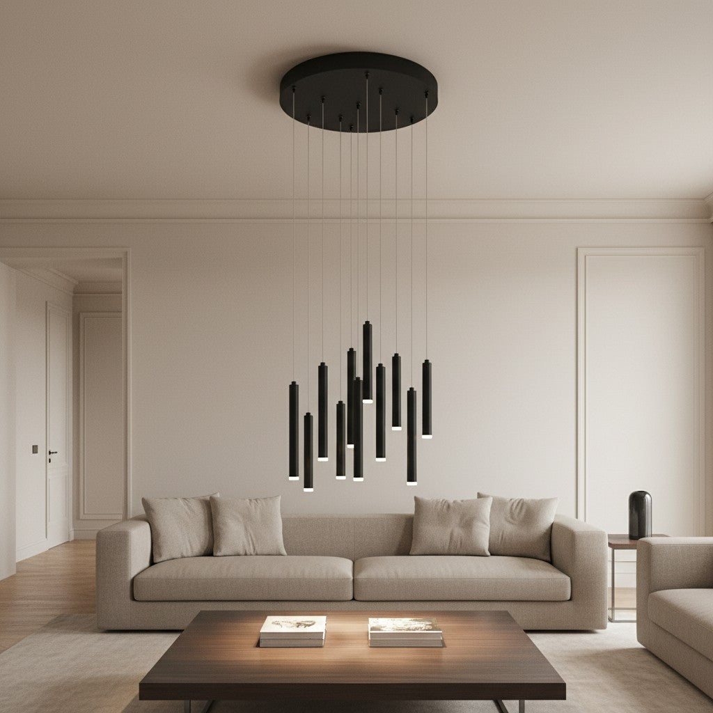 Grande Suspension Luminaire Design
